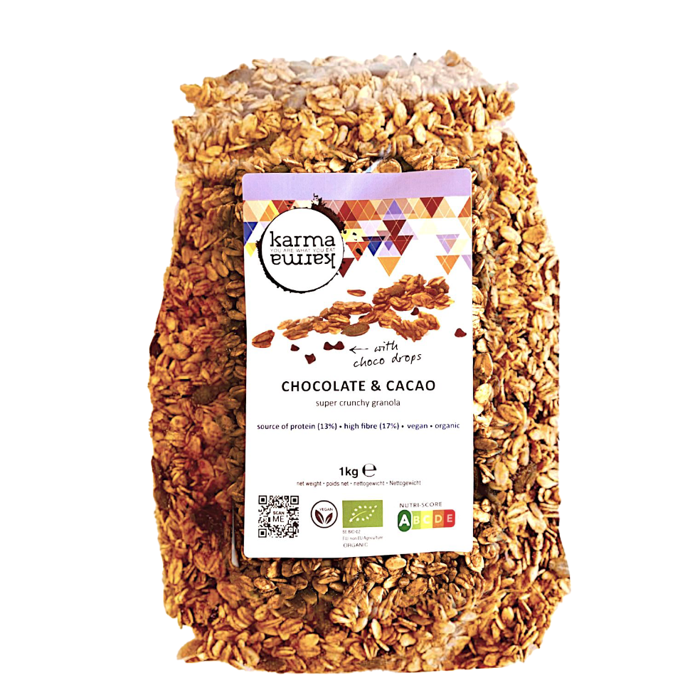 chocolade & cacao bio granola | 1 x 1kg