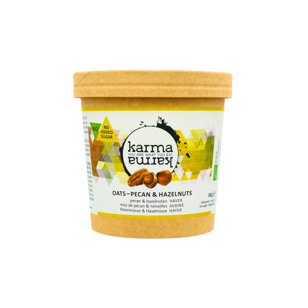 Pecan & Hazelnoten Bio Havercups | 12x 85g