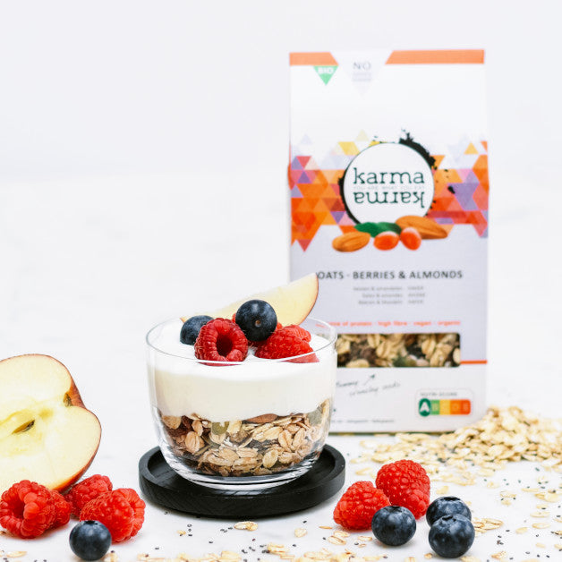 berries & almonds organic oats | 1x 300g