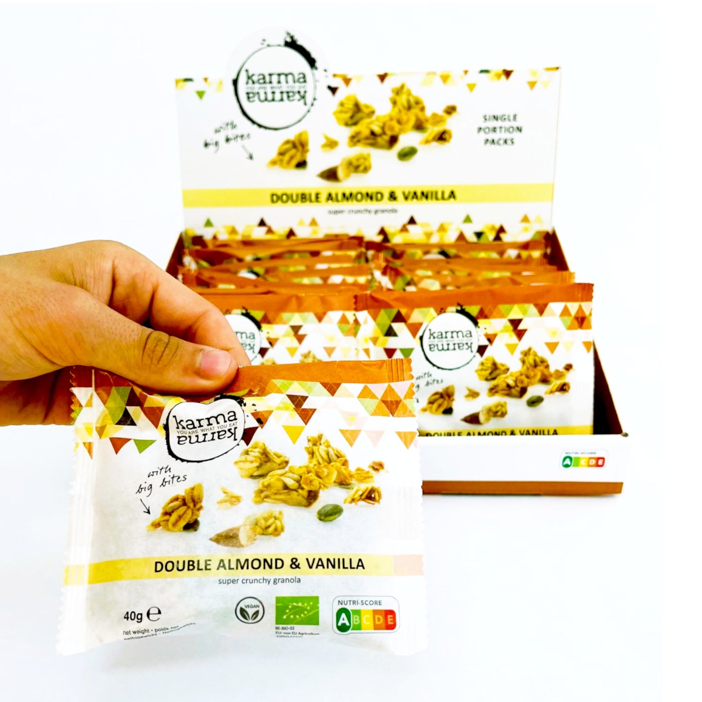 Amandel & Vanille Bio Granola | 20 x 40g