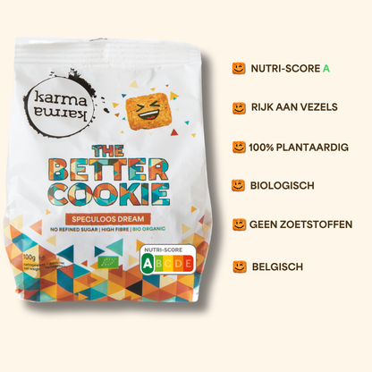 The Better Cookie | organic | Speculoos Dream | 5x 100g
