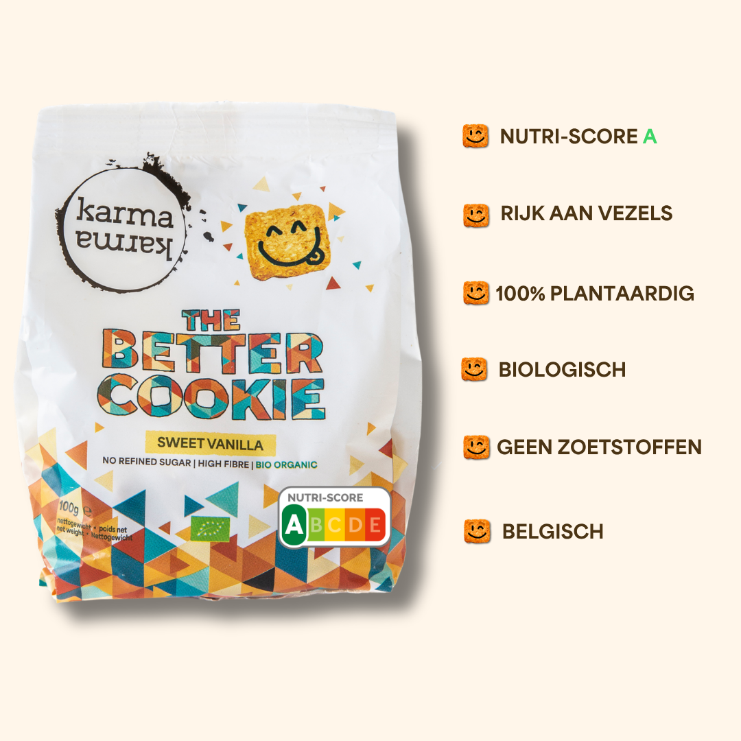 The Better Cookie | Bio | Sweet Vanilla | 5 x 100g