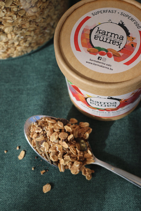amandes & baies cups d'avoine bio | 12x 85g