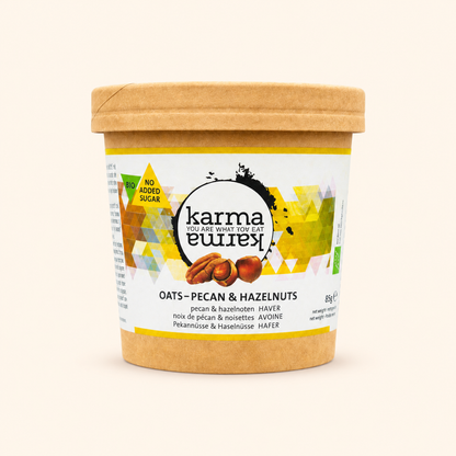 Pecan & Hazelnoten Bio Havercups | 12x 85g
