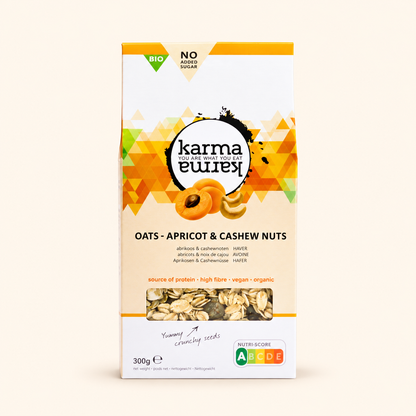 Abrikoos & Cashewnoten Bio Haver | 1x 300g