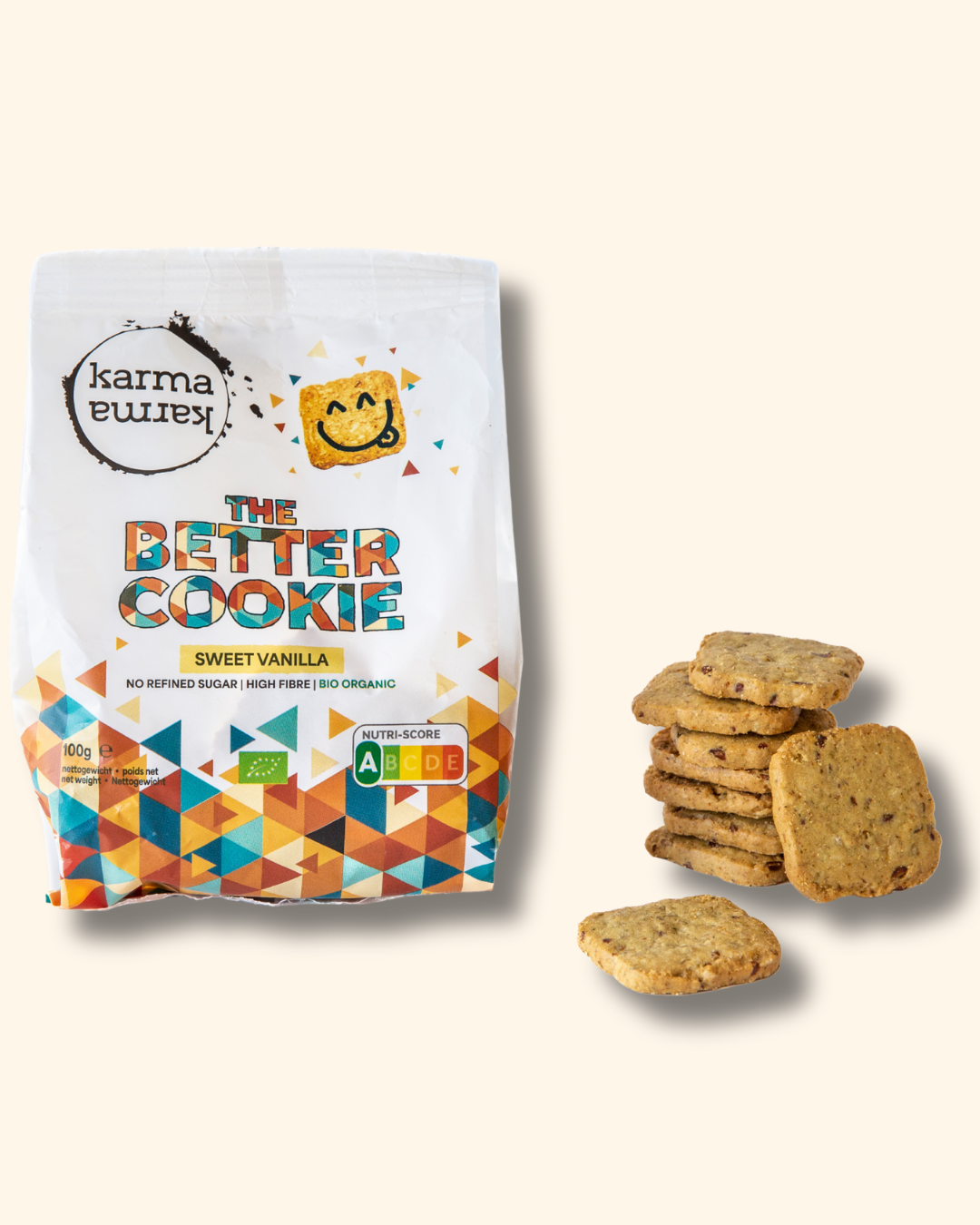 The Better Cookie | Bio | Sweet Vanilla | 5 x 100g