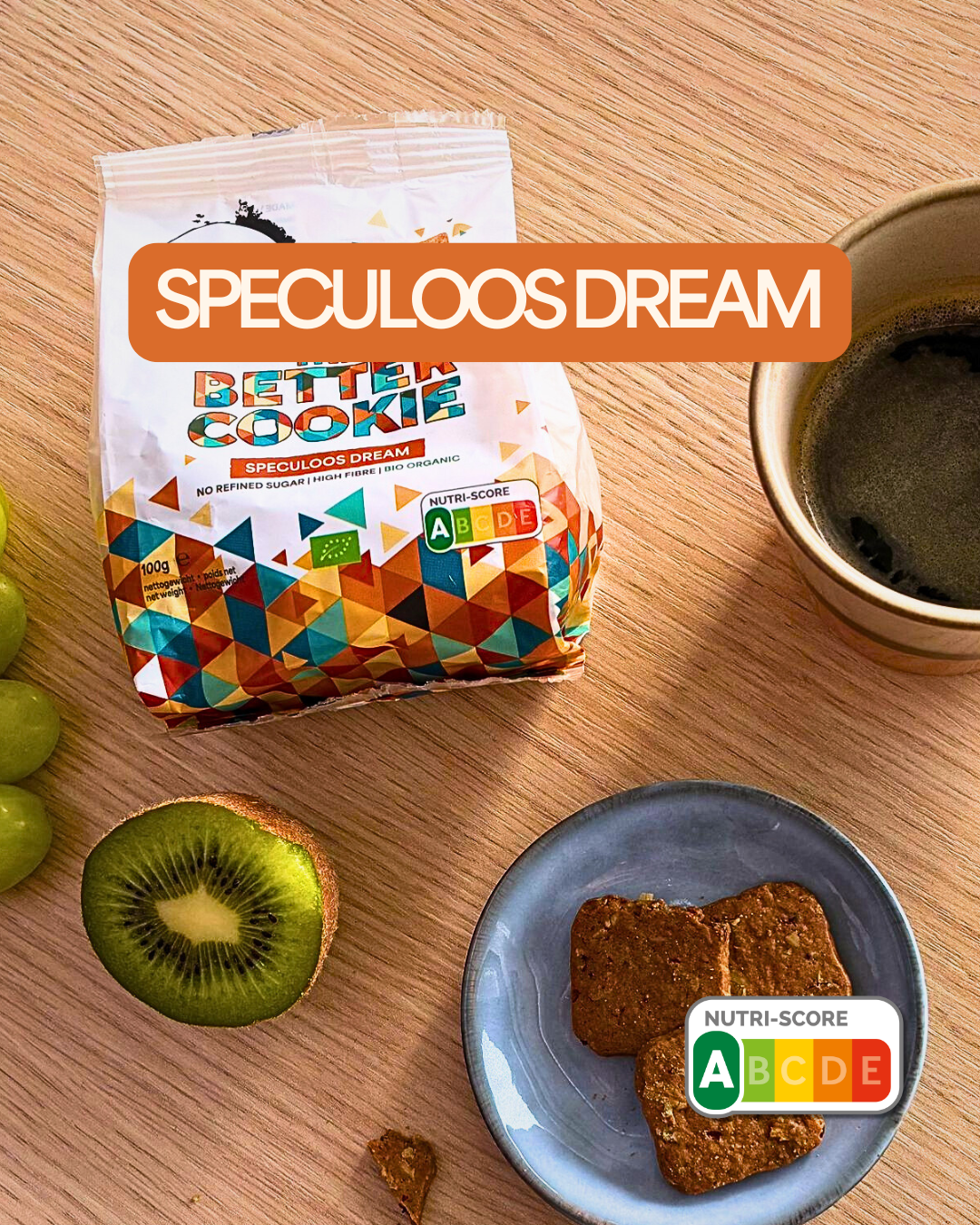 The Better Cookie | Bio | Speculoos Dream | 5 x 100 g 