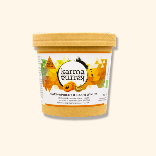 Abrikoos & Cashewnoten Bio Havercups | 12x 85g