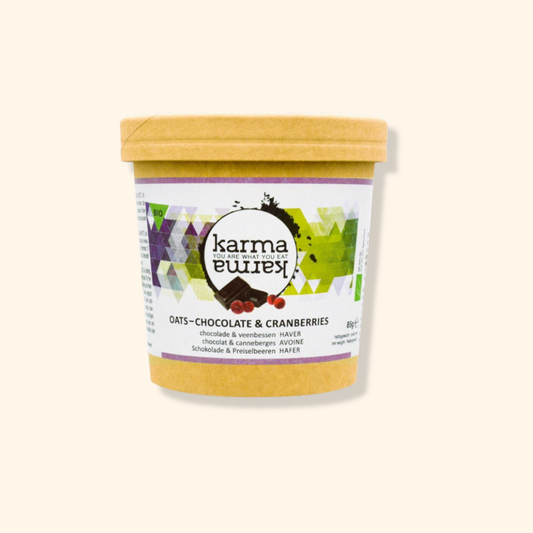 Chocolade Veenbessen Bio Havercups | 12x 85g