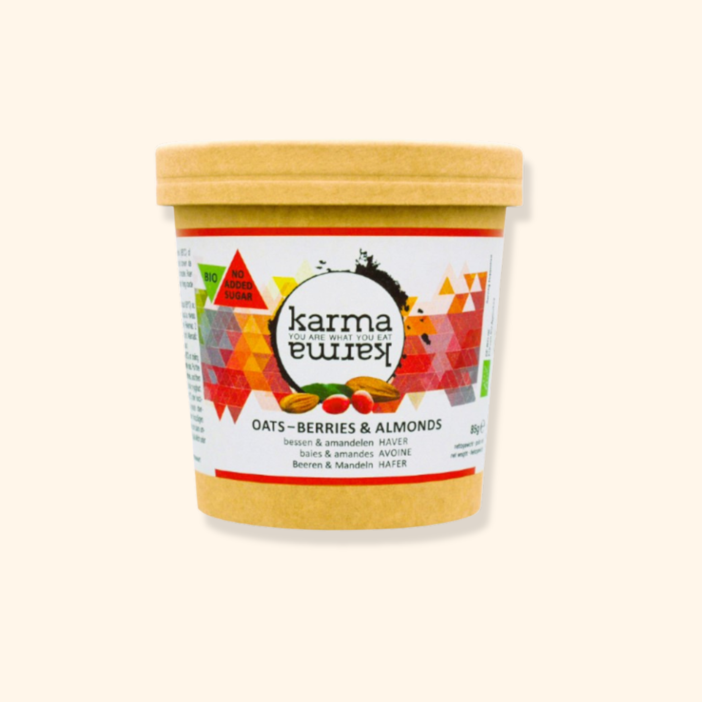 Beeren & Mandeln Bio Hafer Cups | 12x 85g