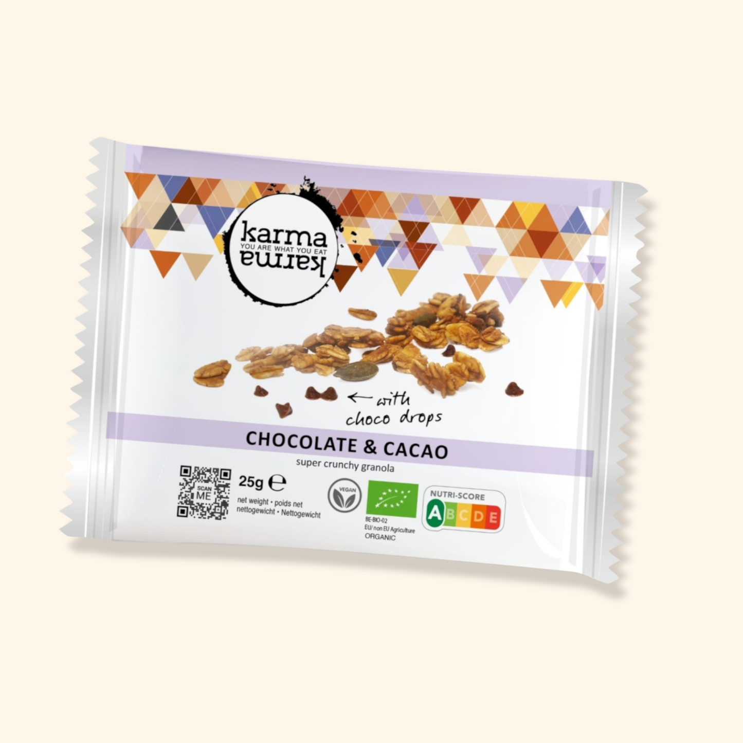 Chocolade & Cacao Bio Granola | 30 x 25g