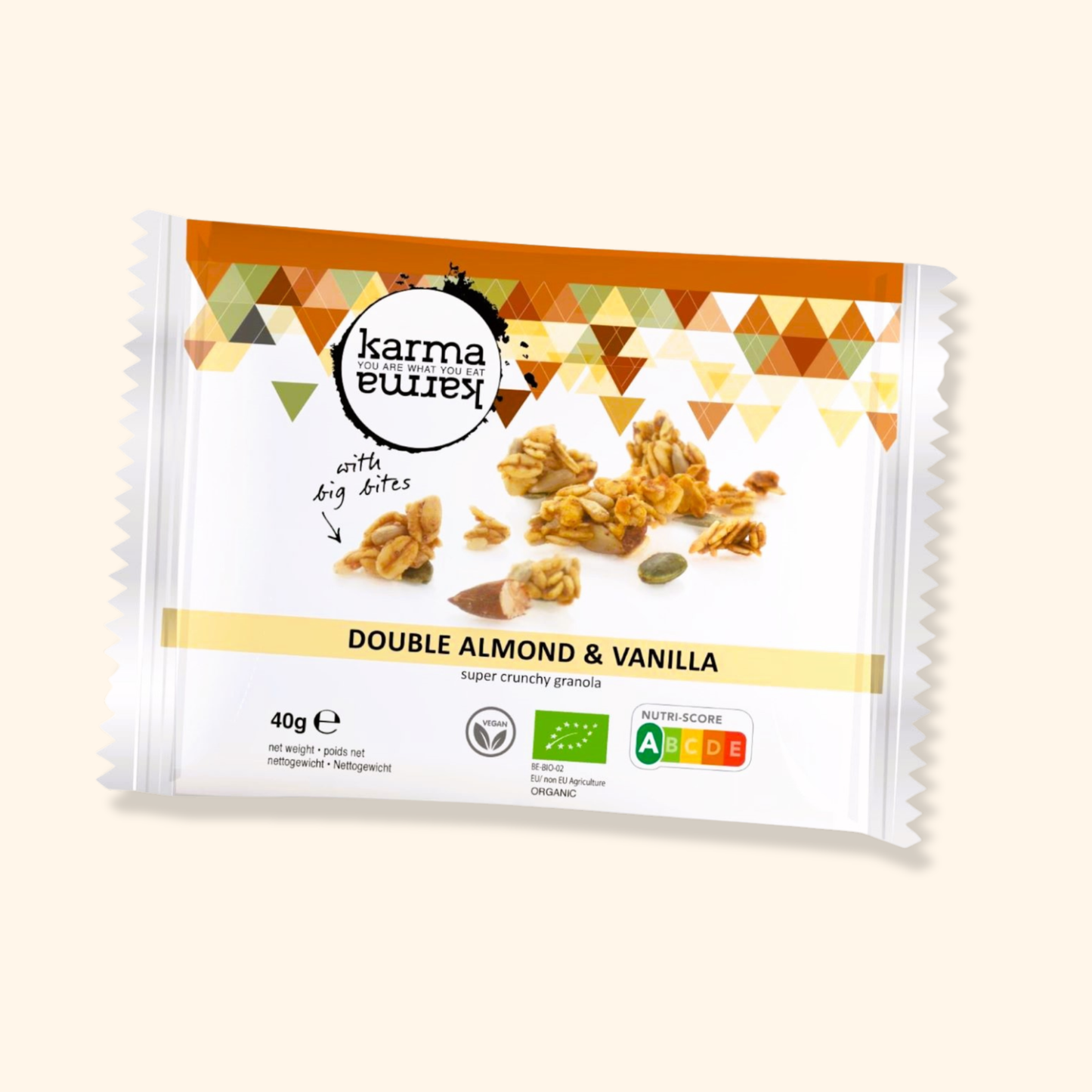 Amandel & Vanille Bio Granola  | 20 x 40g