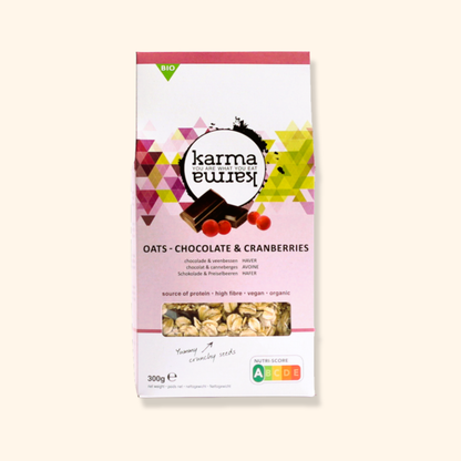Schokolade & Cranberry Bio-Haferflocken | 1x 300g
