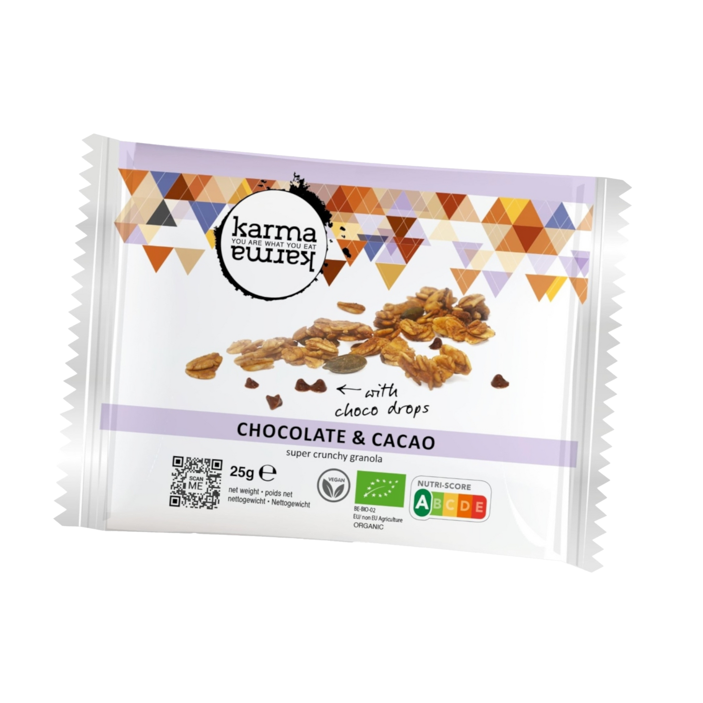 chocolat & cacao ﻿granola bio | 20x 40g